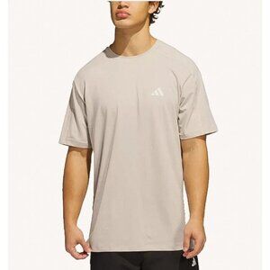 Adidas Men's XL Beige Active Performance T-Shirt Regular Fit